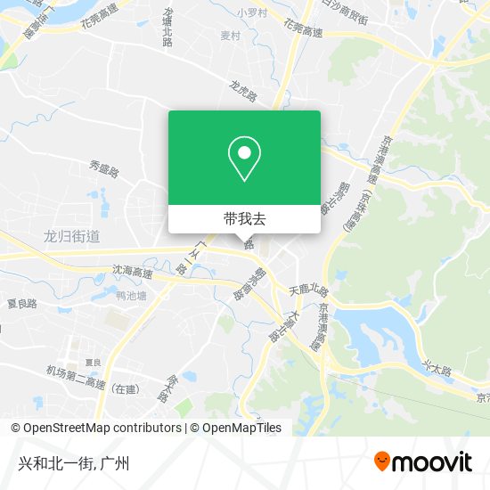 兴和北一街地图