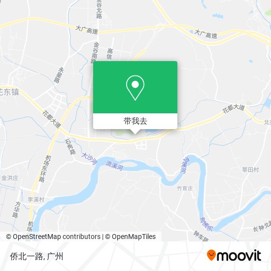 侨北一路地图