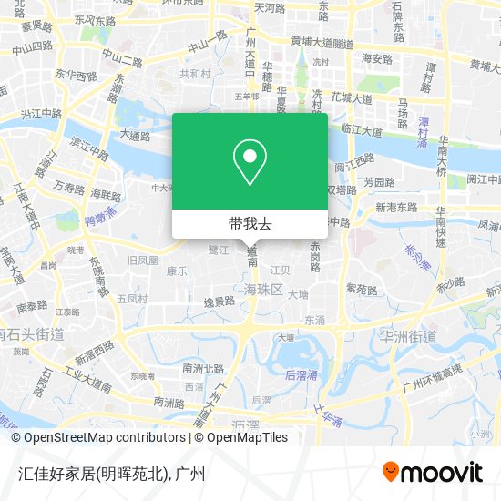 汇佳好家居(明晖苑北)地图
