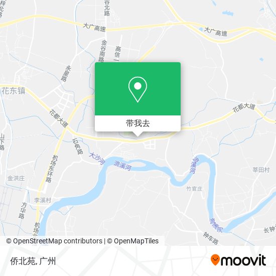 侨北苑地图