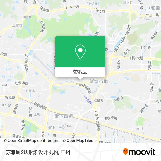 苏雅廊SU.形象设计机构地图