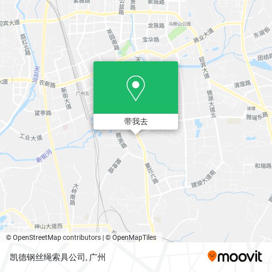 凯德钢丝绳索具公司地图