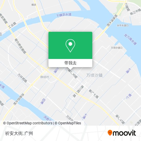 祈安大街地图