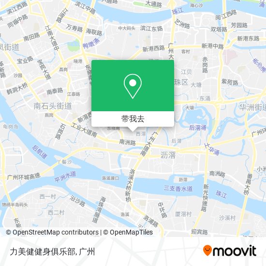 力美健健身俱乐部地图