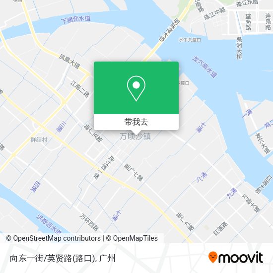 向东一街/英贤路(路口)地图