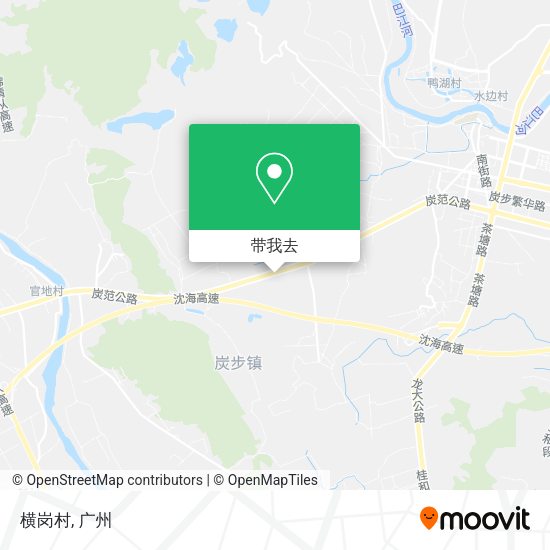 横岗村地图
