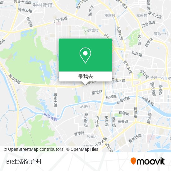 BR生活馆地图