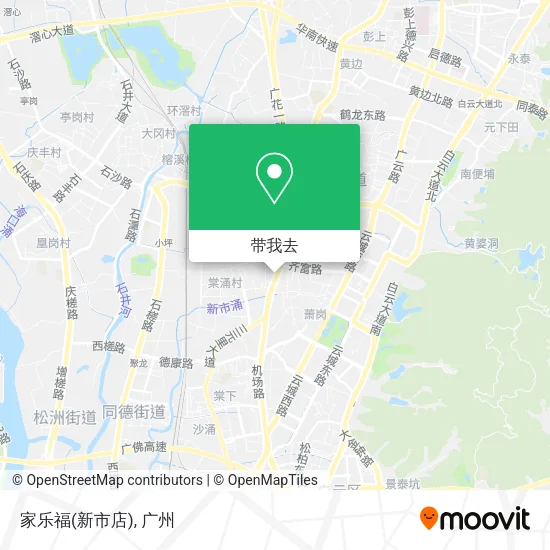 家乐福(新市店)地图