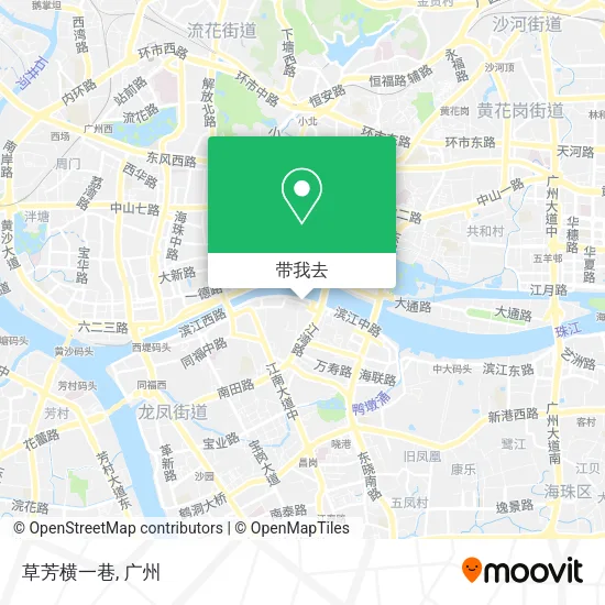 草芳横一巷地图