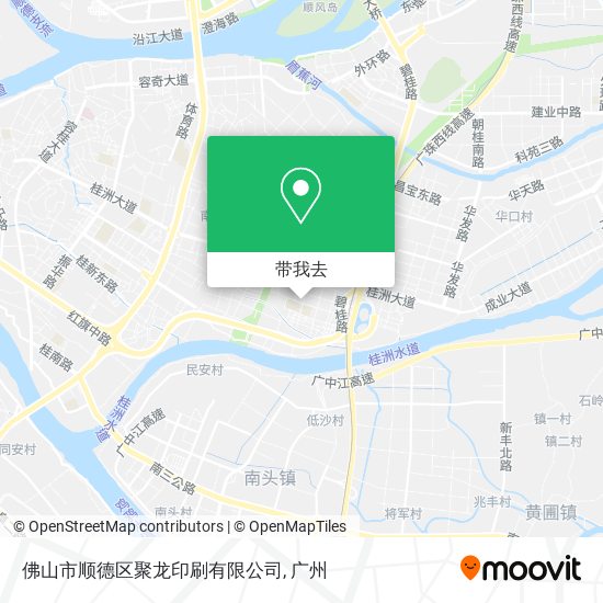 佛山市顺德区聚龙印刷有限公司地图