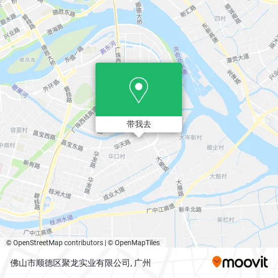 佛山市顺德区聚龙实业有限公司地图
