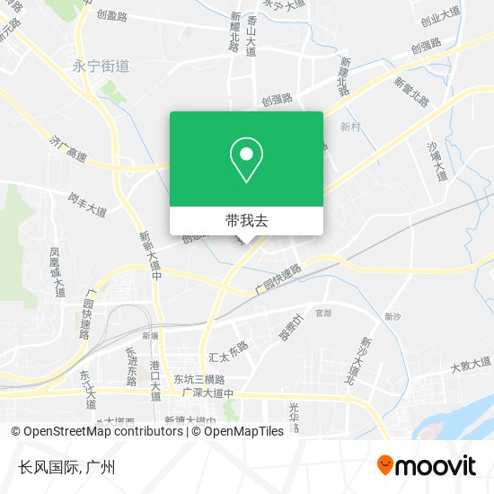 长风国际地图