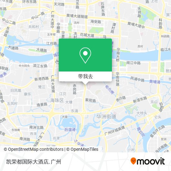 凯荣都国际大酒店地图