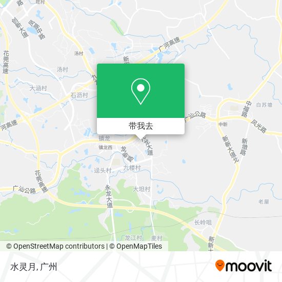 水灵月地图