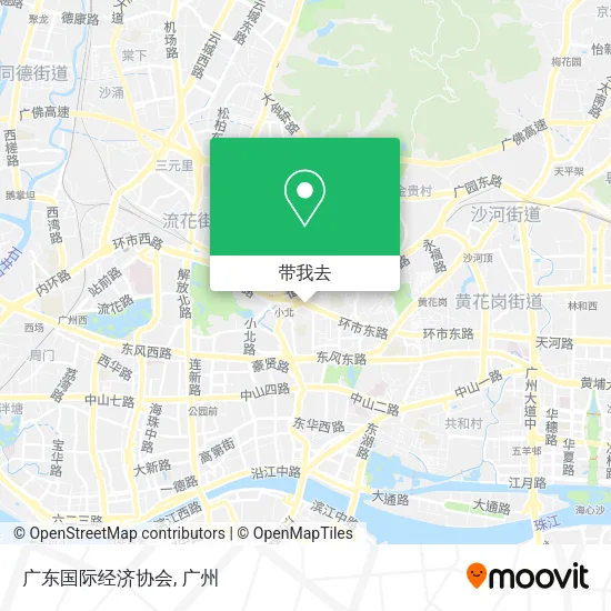 广东国际经济协会地图