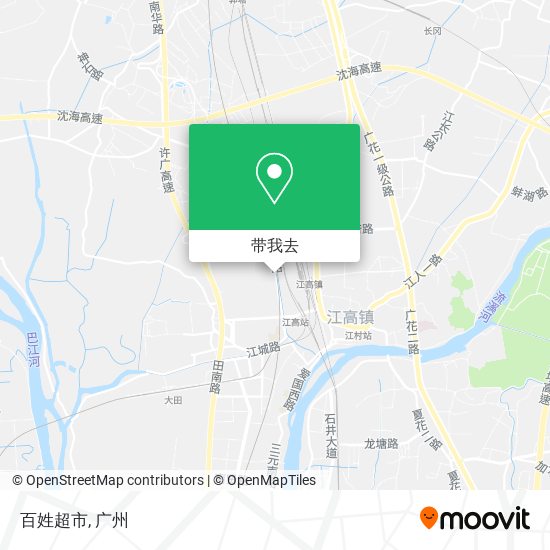百姓超市地图
