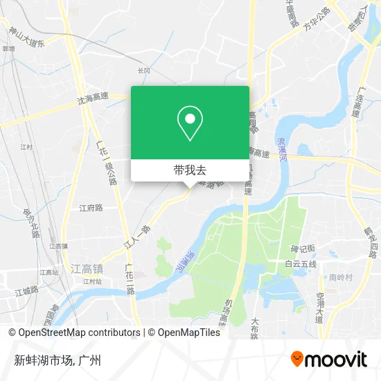 新蚌湖市场地图