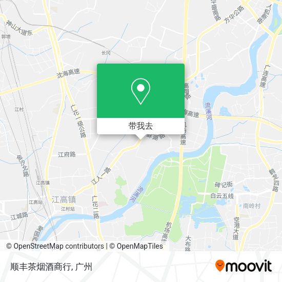 顺丰茶烟酒商行地图