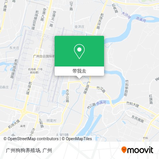 广州狗狗养殖场地图
