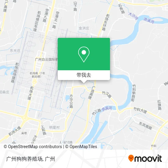 广州狗狗养殖场地图