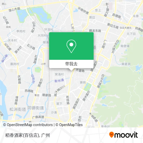 稻香酒家(百信店)地图