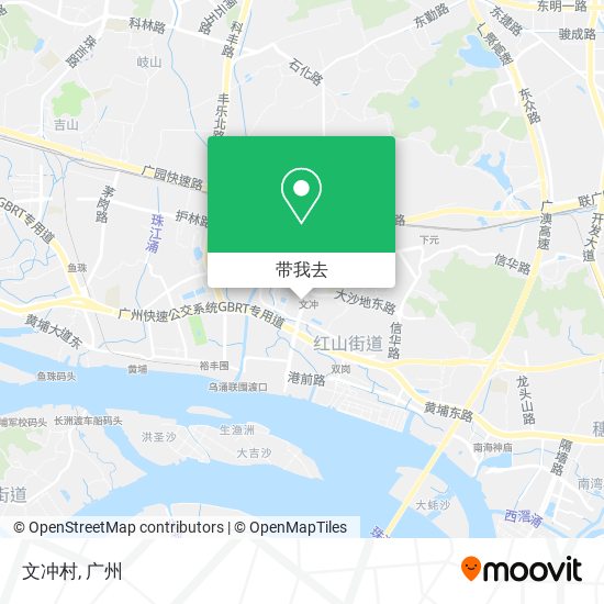 文冲村地图
