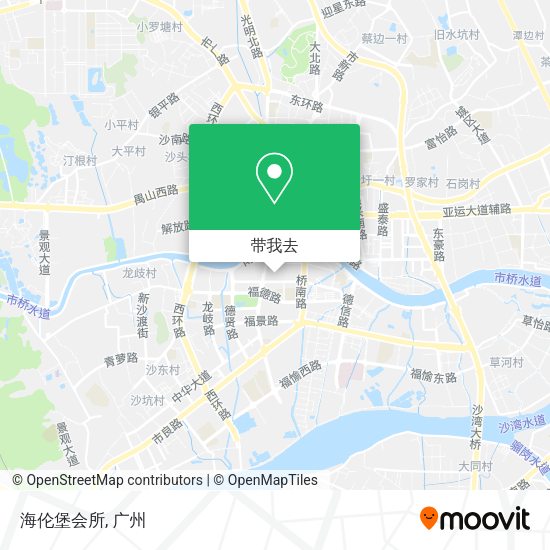海伦堡会所地图