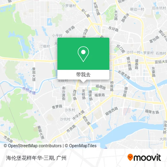 海伦堡花样年华-三期地图