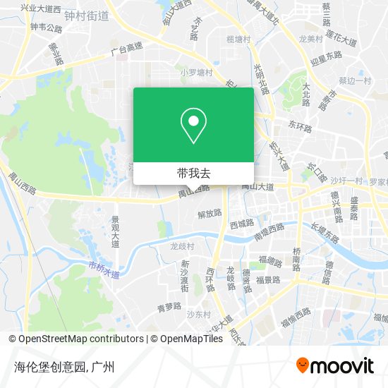 海伦堡创意园地图