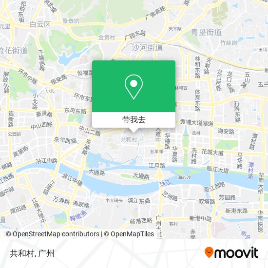 共和村地图