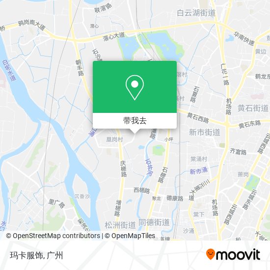玛卡服饰地图