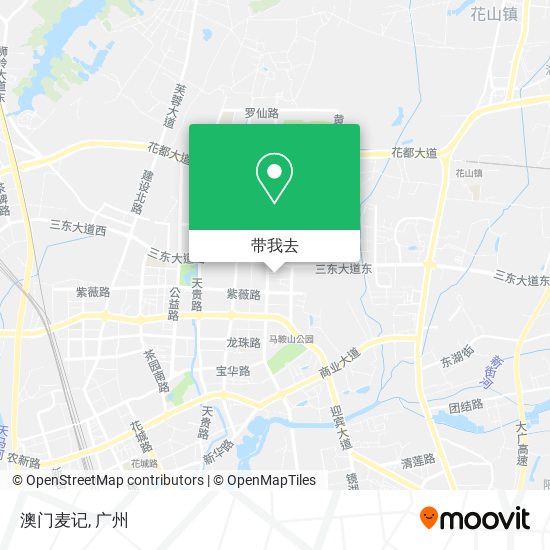澳门麦记地图