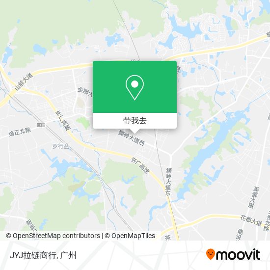 JYJ拉链商行地图