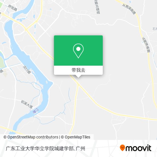 广东工业大学华立学院城建学部地图