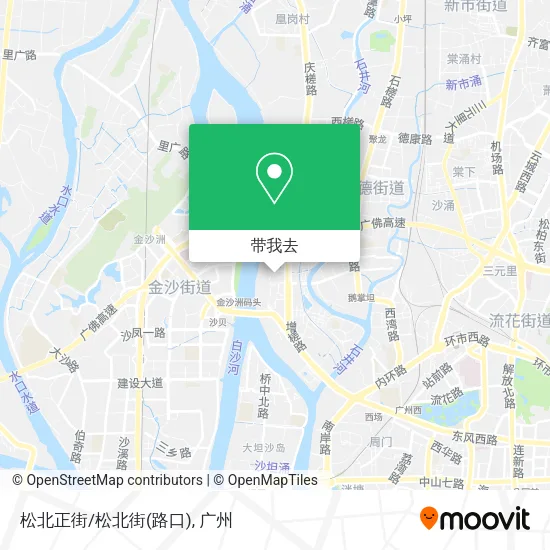 松北正街/松北街(路口)地图