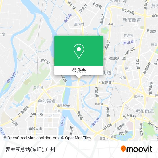 罗冲围总站(东旺)地图