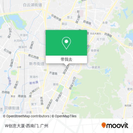 W创意大厦-西南门地图