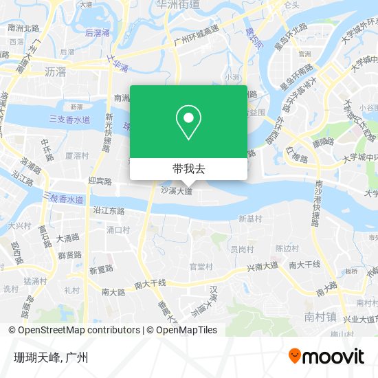 珊瑚天峰地图