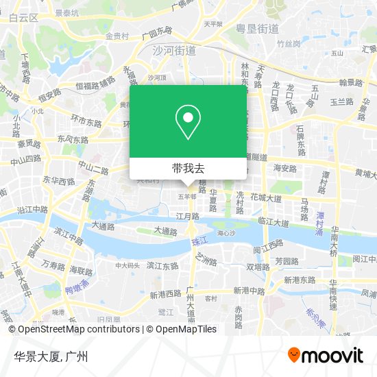 华景大厦地图