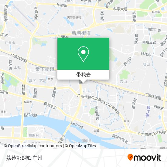 荔苑邨B栋地图