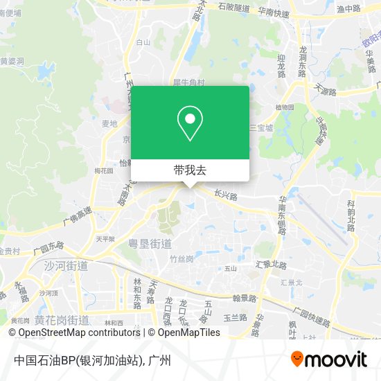 中国石油BP(银河加油站)地图