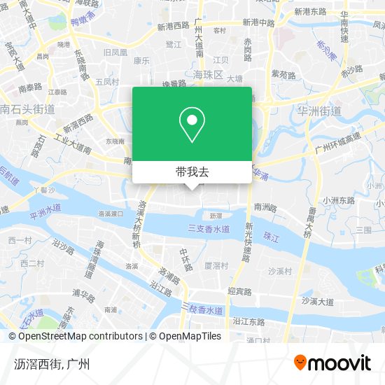 沥滘西街地图