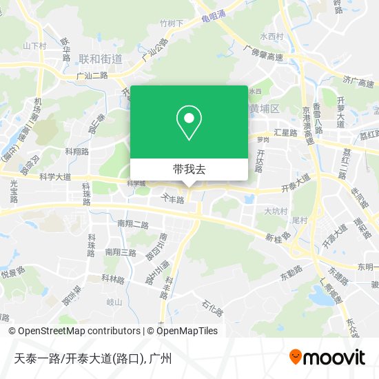天泰一路/开泰大道(路口)地图
