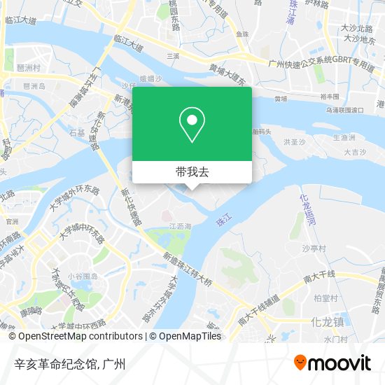 辛亥革命纪念馆地图
