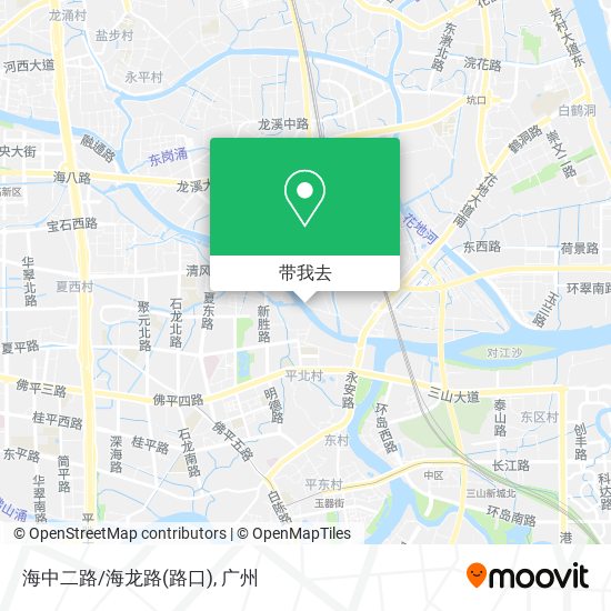 海中二路/海龙路(路口)地图