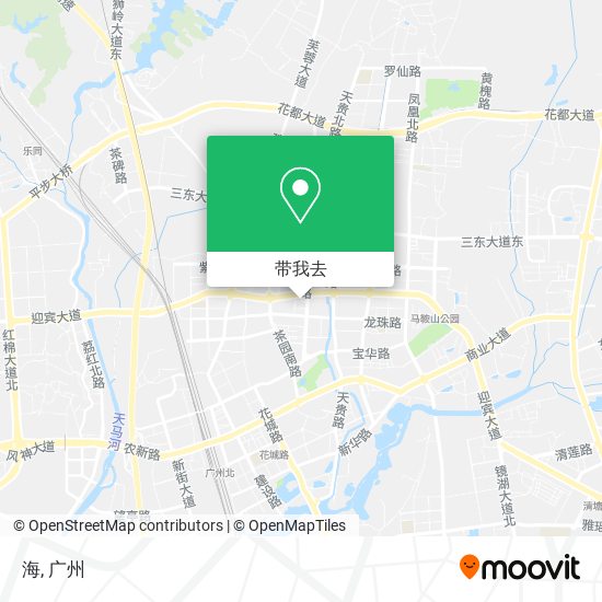 海地图