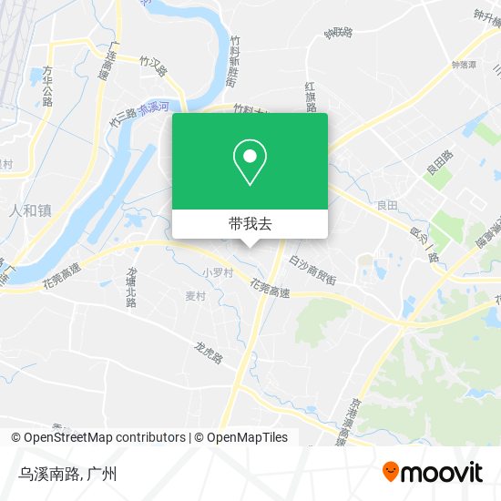 乌溪南路地图
