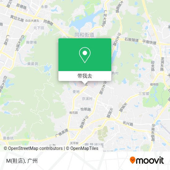 M(鞋店)地图