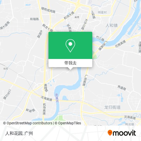 人和花园地图