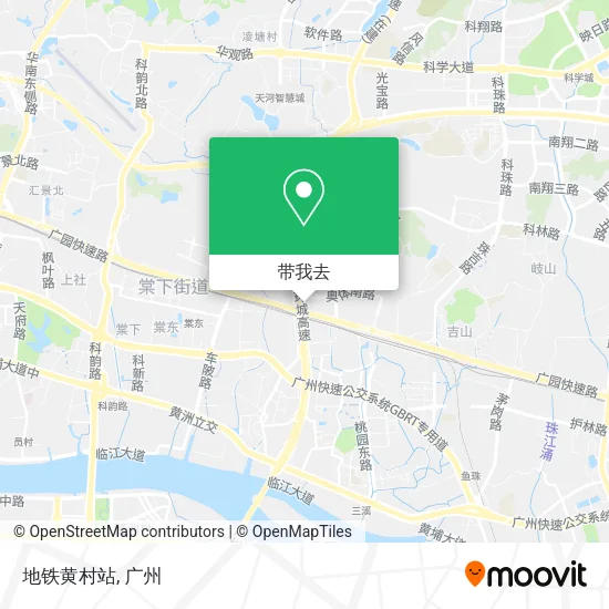 地铁黄村站地图